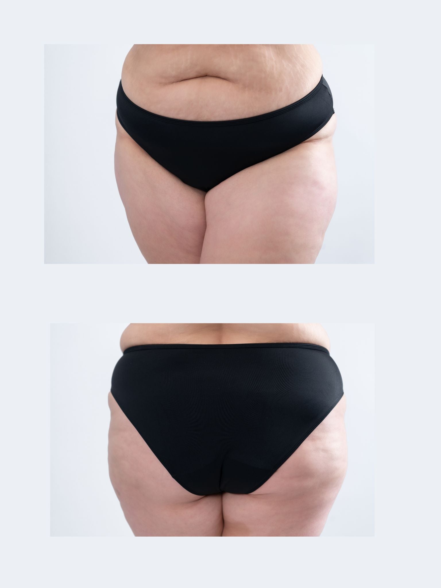 Culotte de bain menstruelle Qoozi  pour adulte grande taille , conçu pour offrir une protection à la mer.